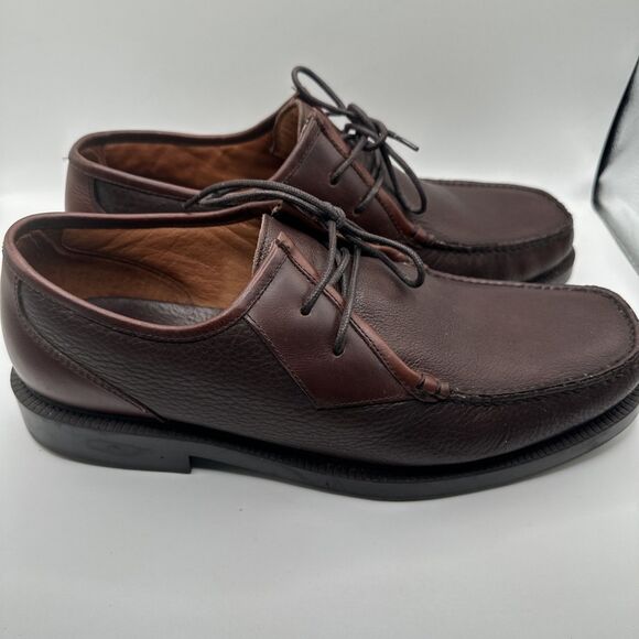 Cabela’s Sz 13 Austin Brown Leather Lace up shoes - Picture 4 of 8